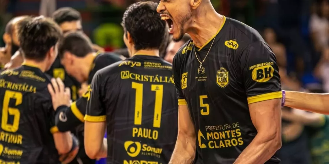 Montes Claros Vôlei e Norde-CE se enfrentam em confronto direto pela ponta da Superliga B neste sábado