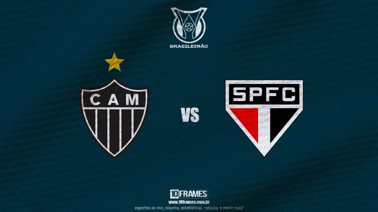 Atlético Mineiro X São Paulo, Campeonato Brasileiro, onde assistir, prévia e prováveis escalações