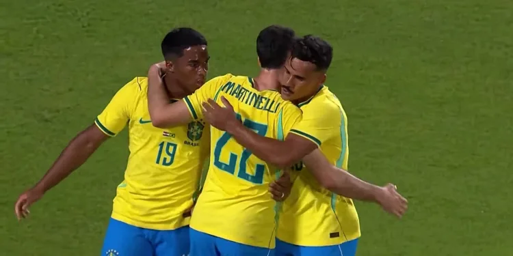 Endrick decide, Brasil vence Croácia, em amistoso na reta final antes da convocação para a Copa