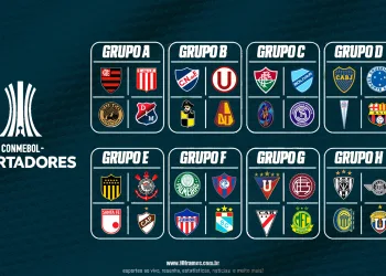 Sorteio da Libertadores 2025 define grupos e caminho dos brasileiros rumo ao título