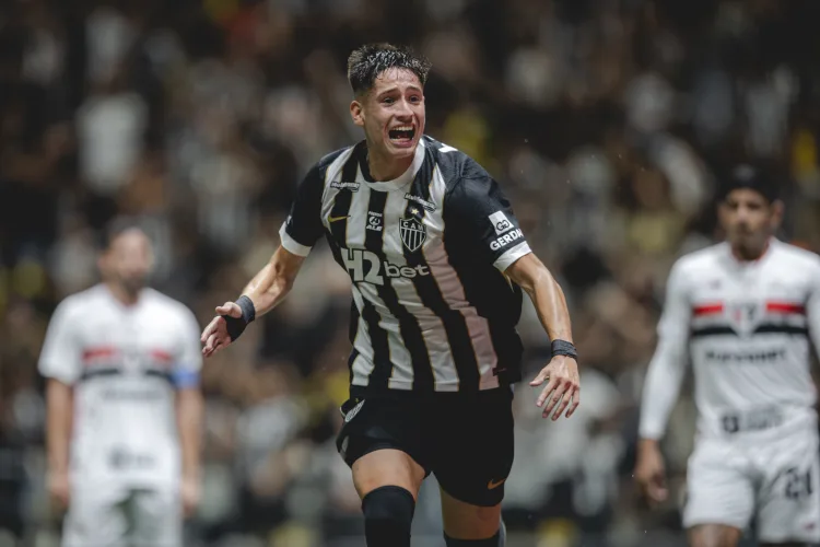 Iván Román o primeiro gol com a Camisa do Galo, Atlético-MG vence o São Paulo e muda cenário do Brasileirão