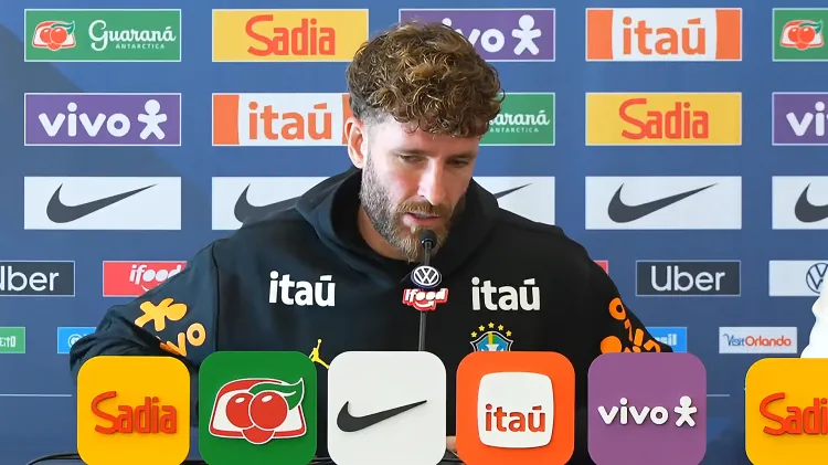 Léo Pereira assume erro em gol da França e aponta falha de posicionamento na defesa do Brasil