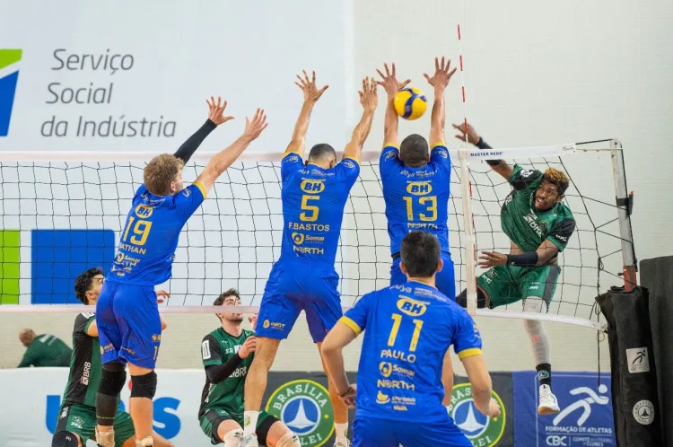 Montes Claros Vôlei encara Brasília em semifinal decisiva da Superliga B com foco no acesso à elite