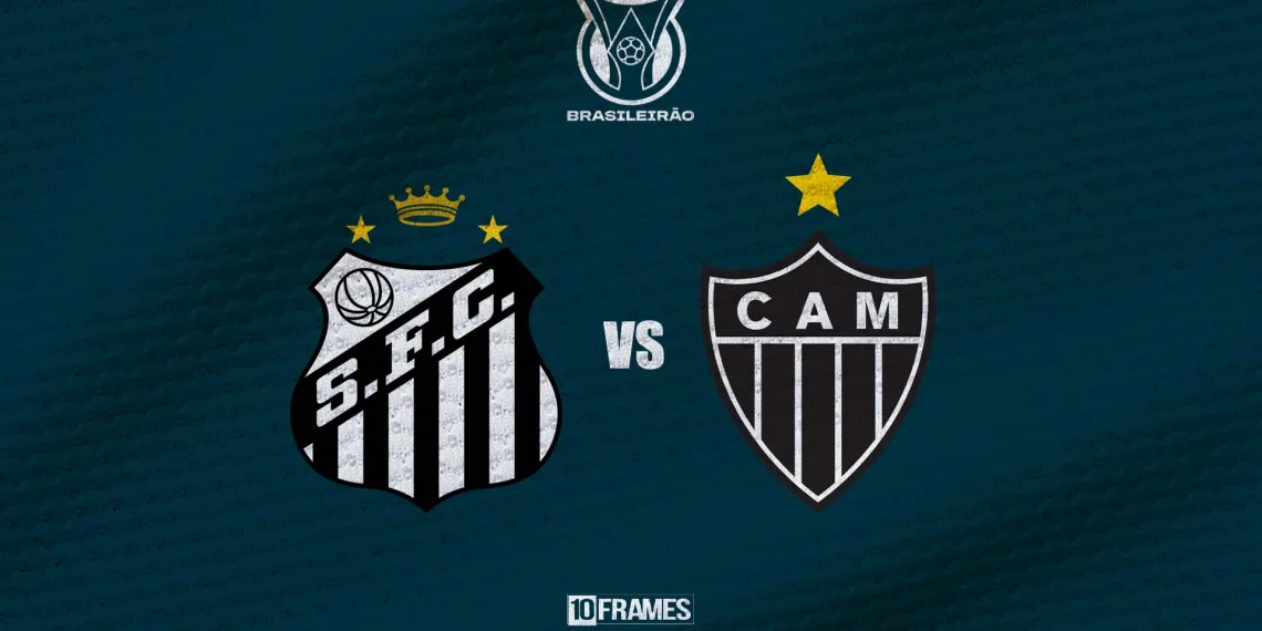 Santos X Atletico Mineiro, Campeonato Brasileiro, onde assistir, prévia e prováveis escalações