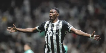 Cassierra marca aos 44 do segundo tempo e garante vitoria do Galo contra o Juventud - Foto Pedro Souza - Atletico