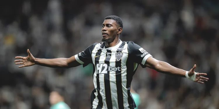 Cassierra marca aos 44 do segundo tempo e garante vitoria do Galo contra o Juventud - Foto Pedro Souza - Atletico