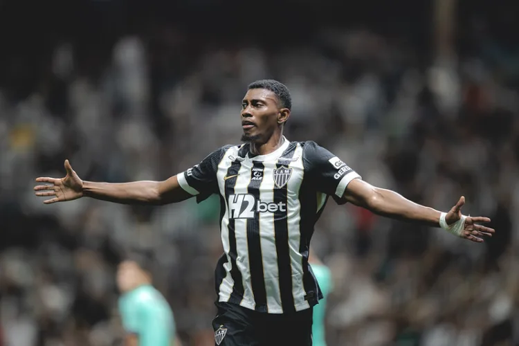 Cassierra marca aos 44 do segundo tempo e garante vitoria do Galo contra o Juventud - Foto Pedro Souza - Atletico