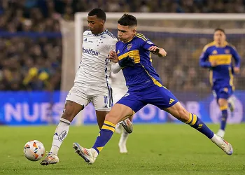 Cruzeiro x Boca Juniors em 2024 - foto Juan Mabromata - AFP