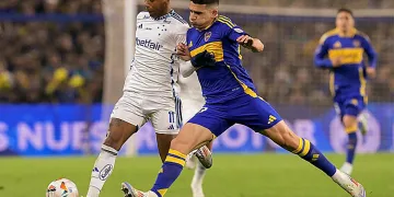 Cruzeiro x Boca Juniors em 2024 - foto Juan Mabromata - AFP