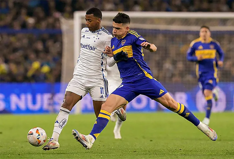 Cruzeiro x Boca Juniors em 2024 - foto Juan Mabromata - AFP