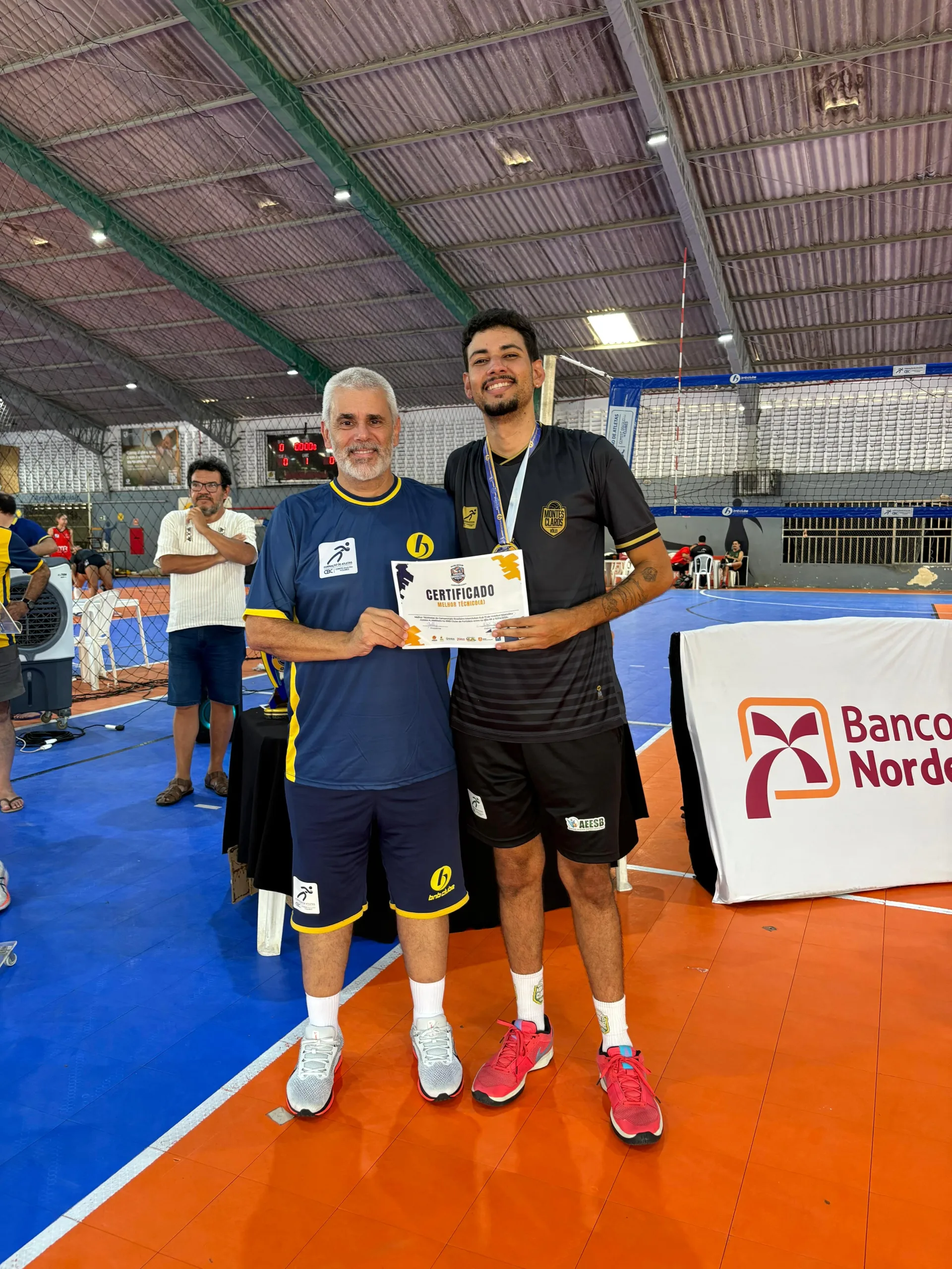 Mateus Ḅraulino, Montes Claros Volei - Melhor Técnico do Brasileiro sub 17