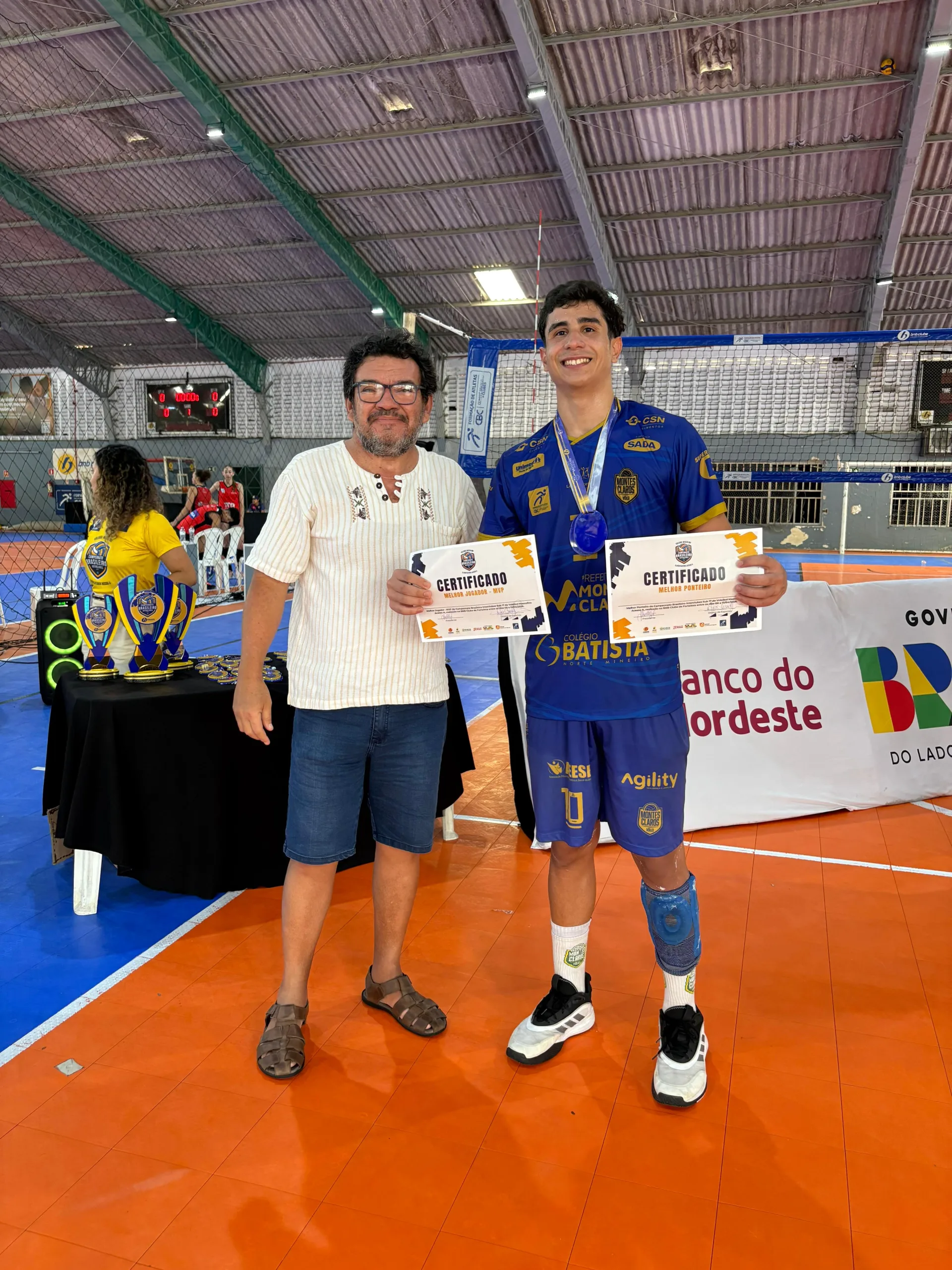 Miguel Alves, Montes Claros Volei - MVP do Brasileiro sub 17