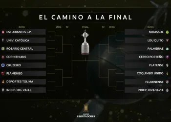 Conmebol define oitavas da Libertadores com clássico brasileiro entre Cruzeiro e Flamengo