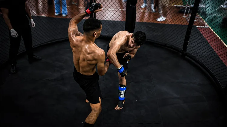 Leonardo Neves “LÉO” conquista cinturão do Fight Moc e se torna campeão montes-clarense de MMA na categoria dos médios
