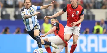 Com mais um show de Messi Argentina vence a Áustria e esta classificada para a segunda fase da Copa do Mundo
