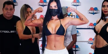 Monica Henao - Boxeadora Colombiana - Foto - ProBox Colombia