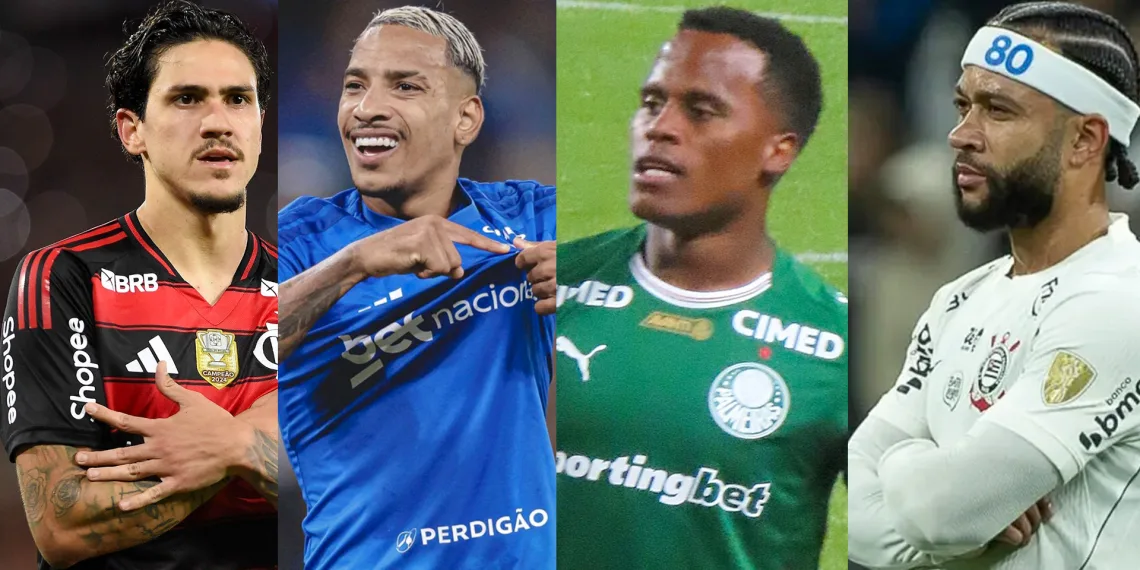 Pedro, Matheus Pereira, Jhon Arias ou Memphis Depay, quem vai decidir as oitavas da libertadores?