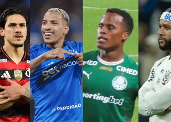 Pedro, Matheus Pereira, Jhon Arias ou Memphis Depay, quem vai decidir as oitavas da libertadores?