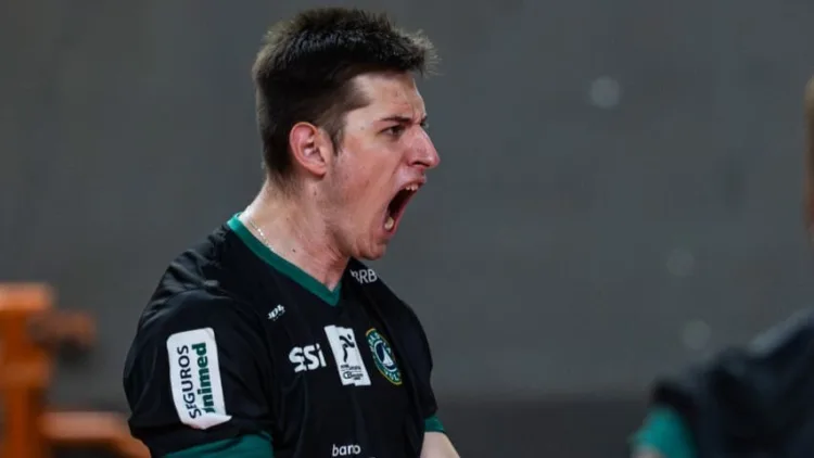 Montes Claros Vôlei reforça elenco com a chegada do central Tiago Socher para a temporada 2026/27
