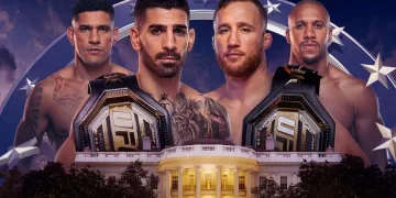 UFC Freedom 250: Topuria defende cinturão contra Gaethje e Poatan encara Gane em disputa interina dos pesados
