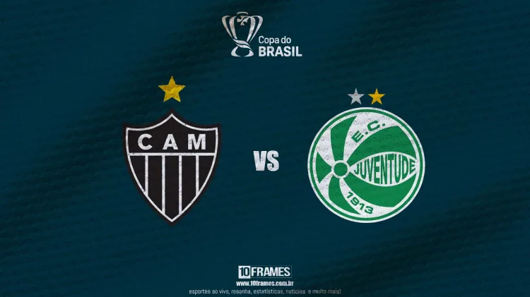 Atletico Mineiro X Juventude, Copa do Brasil, onde assistir, prévia e prováveis escalações