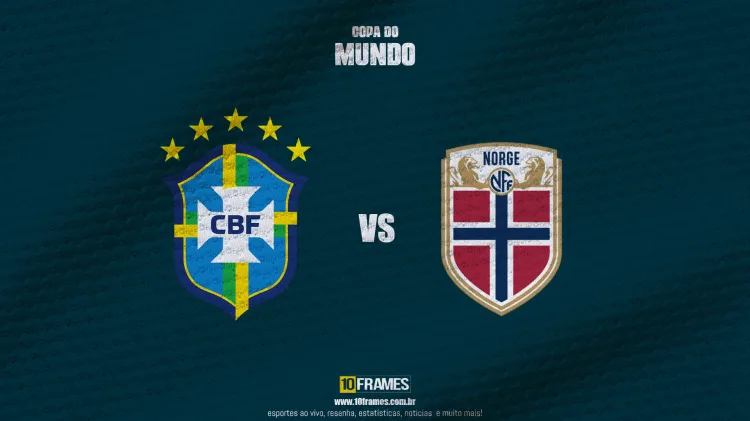 Brasil X Noruega, prováveis escalações e detalhes da partida pela quartas de final da Copa do Mundo