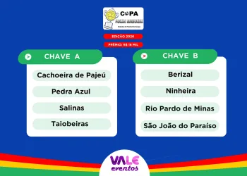 Copa Folha Regional 2026 – Tabela, resultados e calendário