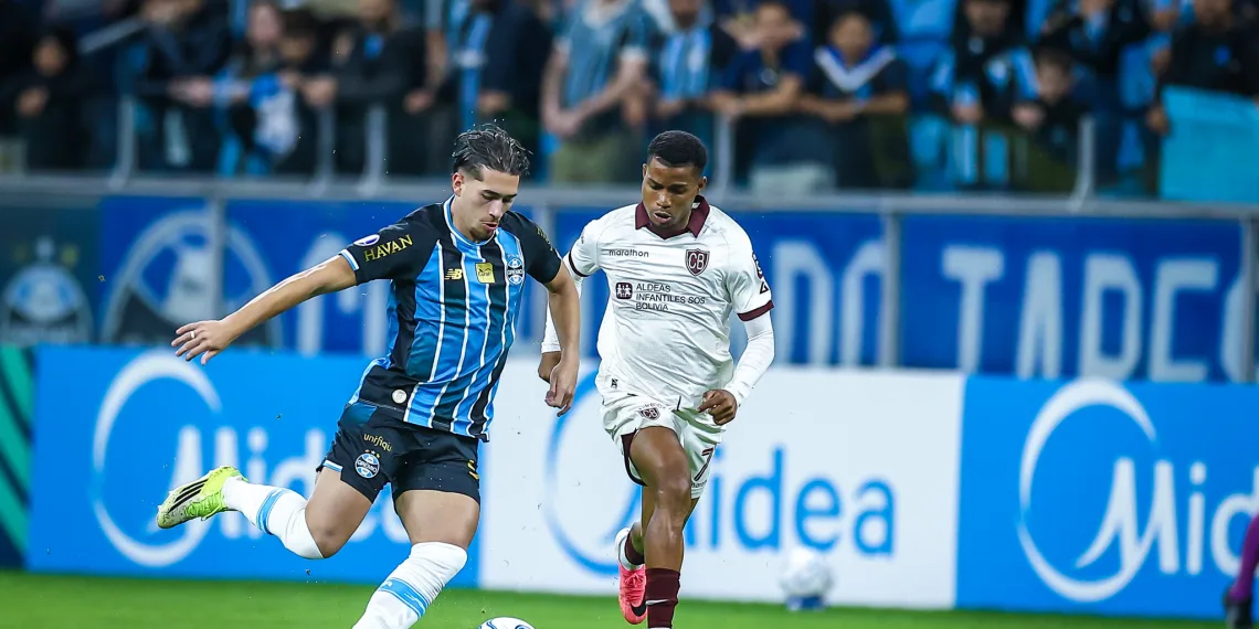 Grêmio perde para o Bolívar na Arena e sofre eliminação histórica na Copa Sul-Americana