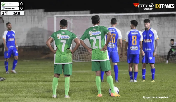 Ninheira e Paraisense empatam sem gols na estreia da Copa Folha Regional 2026
