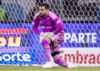 Matheus Cunha em atuação pelo Cruzeiro no dia 18-04-2026 - Foto Gustavo Aleixo - Cruzeiro