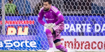 Matheus Cunha em atuação pelo Cruzeiro no dia 18-04-2026 - Foto Gustavo Aleixo - Cruzeiro