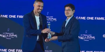 Brasileiro Marlon é eleito MVP da Thai League 2 e entra para a elite do futebol tailandês