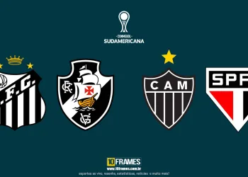 Atlético-MG encara o Santos nas quartas de final da Copa Sul-Americana