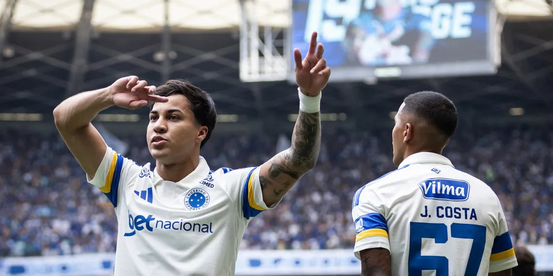 Cruzeiro domina o Mirassol, vence por 3 a 1 e entra no G5 do Brasileirão