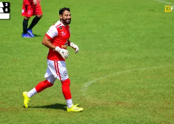 Nerio Goleiro do Olaria Futebol Clube de Montes Claros - Foto Nicolas Emanuel - 10Frames