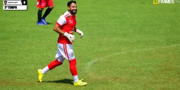 Nerio Goleiro do Olaria Futebol Clube de Montes Claros - Foto Nicolas Emanuel - 10Frames