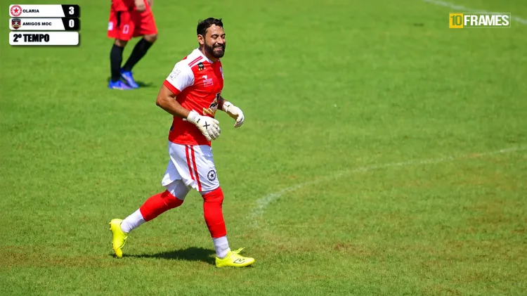 Nerio Goleiro do Olaria Futebol Clube de Montes Claros - Foto Nicolas Emanuel - 10Frames