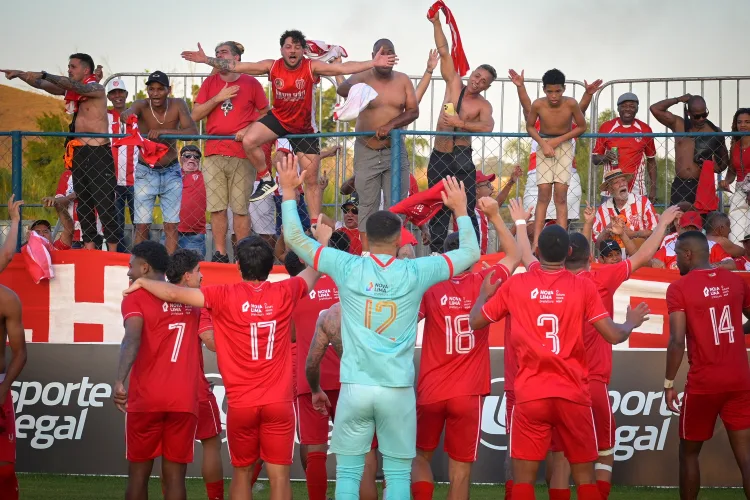 Villa Nova empata com o Aymorés e garante retorno ao Módulo 1 do Campeonato Mineiro