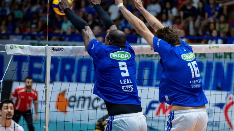 Que Jogaço: Sada Cruzeiro sofre, mas vence Montes Claros no tie-break na estreia do Mineiro de Vôlei