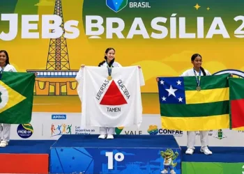 De Salinas Emanuelly Fernandes conquista título da Série Bronze nos Jogos Escolares Brasileiros