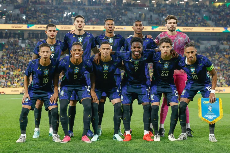 Brasil vence Austrália por 4 a 2 e mostra evolução no segundo amistoso da era Ancelotti