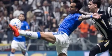 Kaio Jorge marca o gol do jogo Atlético 0X1Cruzeiro - Foto Gustavo Aleixo Cruzeiro