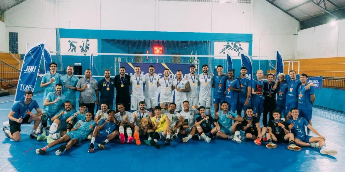 Montes Claros é vice-campeão do JIMI com jovens talentos do MOC Vôlei